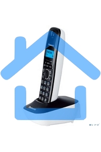 Телефон беспроводной (DECT) Panasonic KX-TG1611RUW (белый) АОН, Caller ID,12 мелодий звонка,подсветка дисплея,поиск трубки