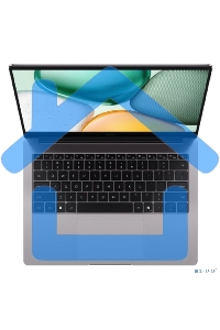 Ноутбук HONOR MagicBook X 14 серый 5301ALWY Intel Core i5-12450H/8Gb/SSD 512Gb/14