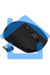 Мышь беспроводная Acer OMR050 черный, 1600 dpi, радиоканал, Bluetooth, USB, кнопки - 6