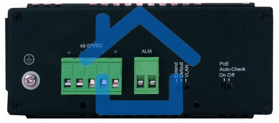 Коммутатор Osnovo SW-60812/I 8x100Mb 1G 2SFP 300W