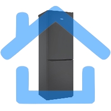 Холодильник Pozis RK-139 графит двухкамерный 188/97 л морозилка снизу