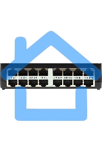 Неуправляемый 16-портовый коммутатор ORIGO OS1116/A1A 10/100 Мбит/с