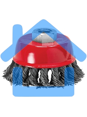 Щетка Matrix для УШМ 150 мм, М14, 