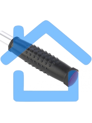 Скребок Matrix, 100 мм, фиксированное лезвие удл. металлическая обрезиненная ручка MASTER