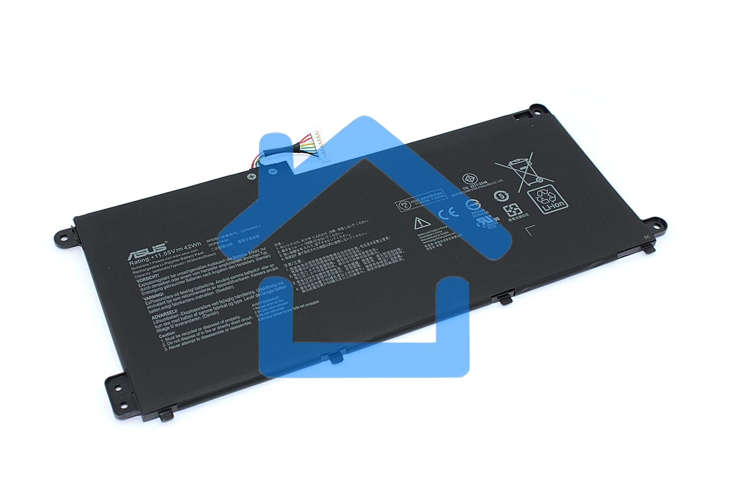Аккумуляторная батарея для ноутбука Asus Chromebook Flip C436FA 11.55V 42Wh Orig
