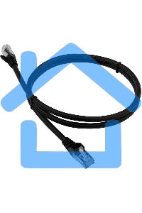 Патч-корд Lanmaster LAN-PC45/S6-2.0-BK FTP вилка RJ-45-вилка RJ-45 кат.6 2м черный LSZH (уп.:1шт)