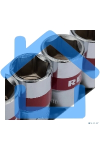 Набор торцевых головок Rexant 1/2, шестигранные, CrV, 10 шт., 10-22 мм