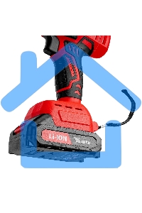 Пила сабельная аккумуляторная RС-80, Li-Ion, 20 В MTX