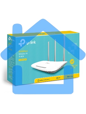 Маршрутизатор беспроводной TP-Link TL-WR845N N300 10/100BASE-TX белый
