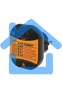 Тестер розеток MS6860D MASTECH