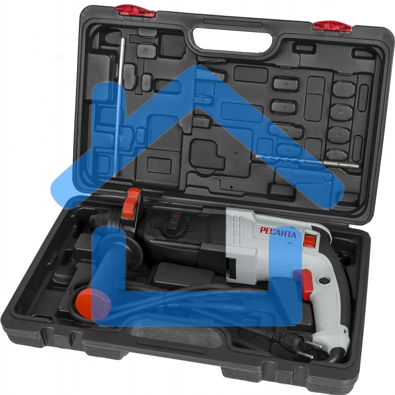 Перфоратор Ресанта П-30-900К патрон:SDS-plus уд.:4.3Дж 900Вт (кейс в комплекте)