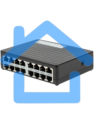 Неуправляемый 16-портовый коммутатор ORIGO OS1116/A1A 10/100 Мбит/с