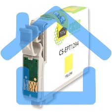 Картридж струйный Cactus CS-EPT1294 (T1294) желтый (10 мл) для Epson Stylus Office B42/BX305/BX305F/BX320/BX525/BX625/SX420/SX425