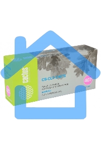 Картридж лазерный Cactus CS-CLT-C407S голубой (1000 стр.) для Samsung CLP320/320n/325/CLX3185/3185n/3185fn