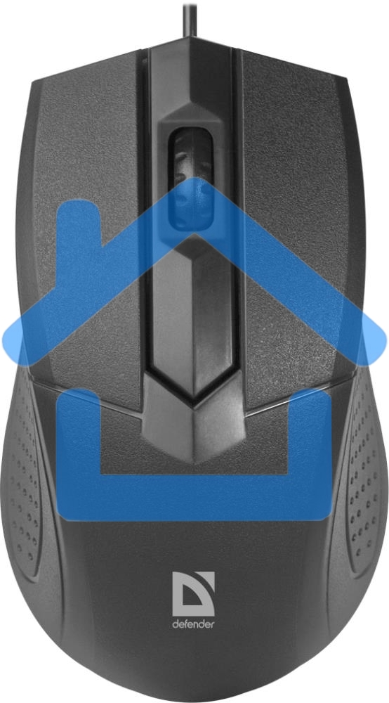 Мышь проводная Defender Optimum MB-270 черный, 1000 dpi, USB, кнопки - 3
