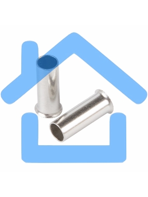 Наконечник штыревой втулочный L-9 мм 4 мм² (НШВ 4.0-9/НГ 4,0-9) Rexant