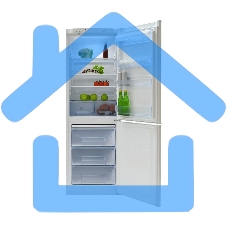 Холодильник Pozis RK-139 графит двухкамерный 188/97 л морозилка снизу