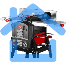 Станок рейсмусно-фуговальный ЗУБР СРФ-254-1600С 1600 Вт, 9000 об/мин, ширина строгания 254 мм