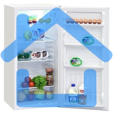 Холодильник Nordfrost NR 508 W белый однокамерный 149 л