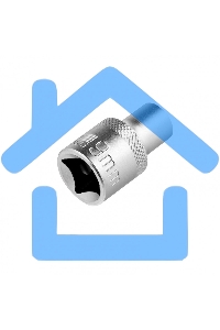 Головка торцевая, 9 мм, 12-гранная, CrV, под квадрат 1/2