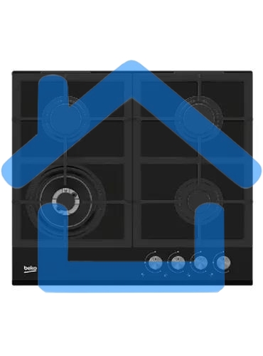 Газовая варочная панель Beko HILW 64235 S, черный