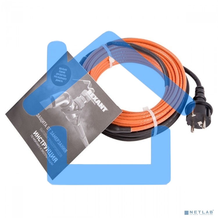 Саморегулируемый греющий кабель (комплект в трубу) 10HTM2-CT (10м/100Вт) 51-0605 Rexant