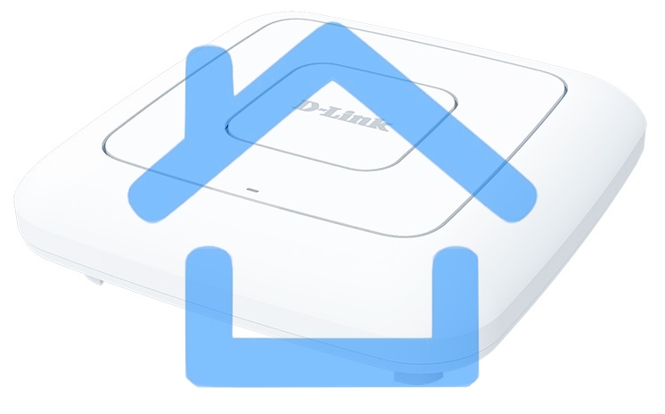 Точка доступа D-Link DAP-600P (DAP-600P/RU/A1A) AC2600 1000BASE-T белый