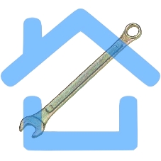 Ключ комбинированный Rexant 7 мм, желтый цинк