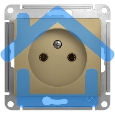 Механизм розетки 1-м СП Glossa 16А IP20 без заземл. титан SchE GSL000441 Механизм розетки 1-м СП Glossa 16А IP20 без заземл. титан SchE GSL000441