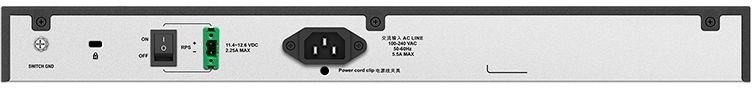 Коммутатор D-Link Switch DGS-3000-28XMP/B1A Управляемый коммутатор 2 уровня с 24 портами 10/100/1000Base-T и 4 портами 10Gbase-X SFP+ (24 порта с подд