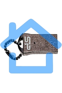 Флешка USB Silicon Power R/W 32 Gb Touch T01 SP032 Gb,UF2T01V1K USB 2.0 черный/серебристый