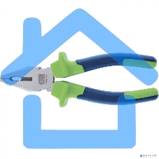 Плоскогубцы СИБРТЕХ 17051комбинированные 180мм двухкомпонентные рукоятки