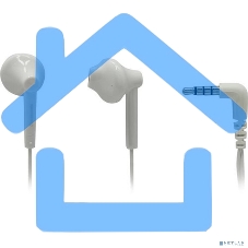 Наушники Panasonic RP-TCM55GC-W внутриканальные 10-24000Гц 1.2м 3.5мм 109дБ микрофон белые