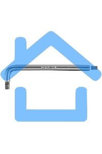 Вороток Г-образный, 150*40 мм, квадрат 1/4