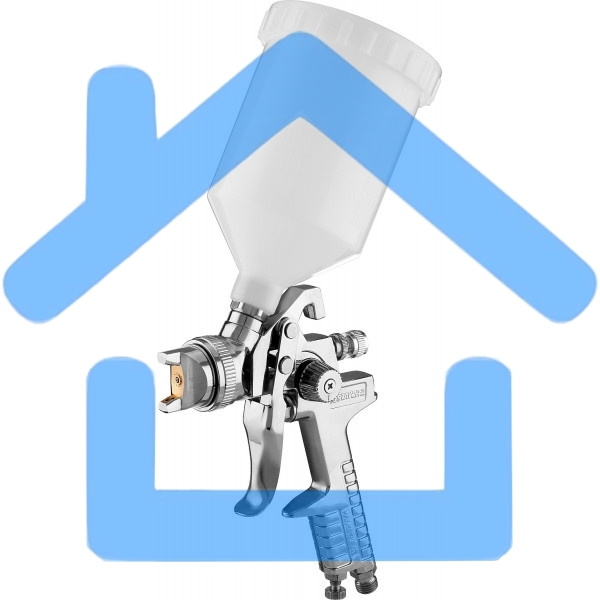 Краскопульт пневматический STAYER PRO AirPro 06476-1.4 HVLP, сопло: 1.4 мм, макс. 310 л/мин