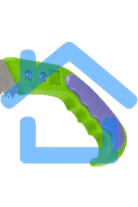 Ножовка PALISAD 236035садовая 300мм 2комп.рукоятка ножны подвес на пояс