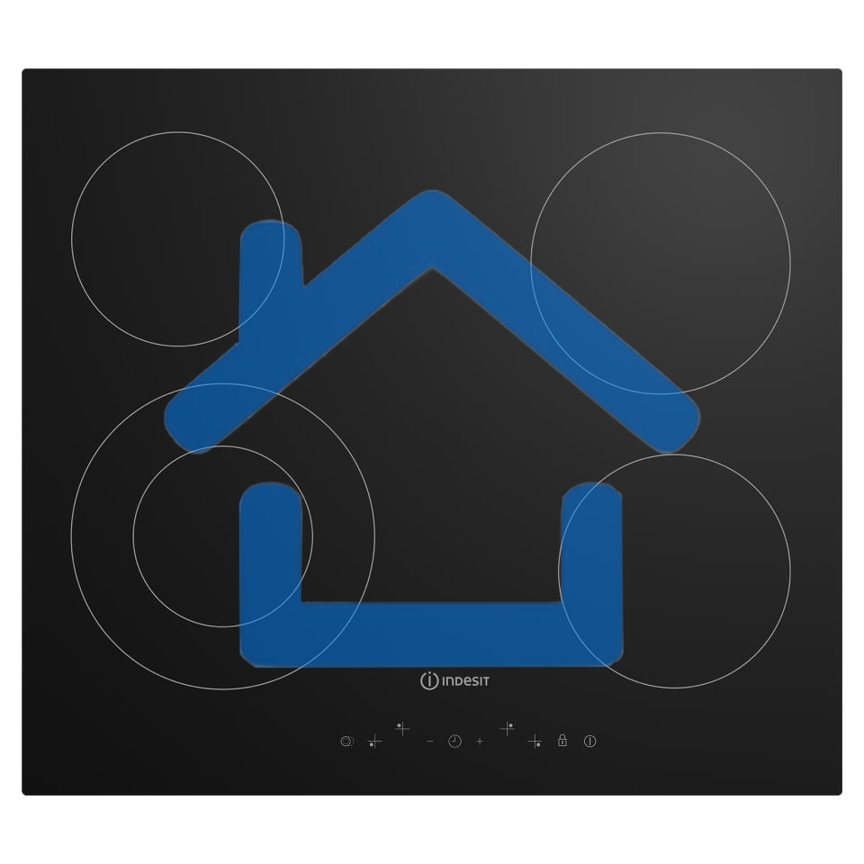 Электрическая варочная панель Indesit IRT 260, независимая, черный