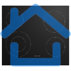 Электрическая варочная панель Indesit IRT 260, независимая, черный