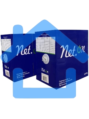 Кабель витая пара U/UTP кат.5E 4х2х24AWG solid CCA PE Out. 305м (м) Net.on 01-0301