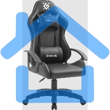 Кресло игровое Defender ORACLE черный CARBON