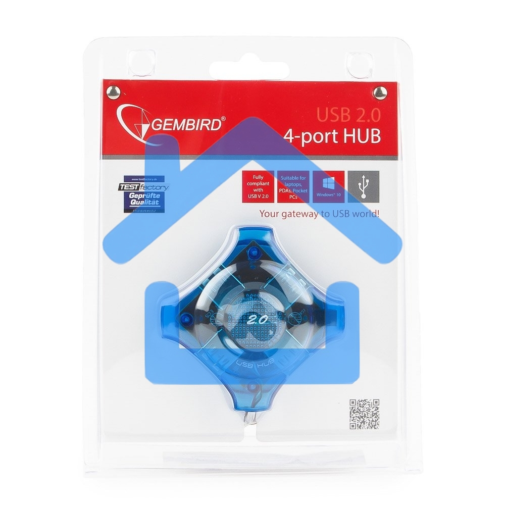 Контроллер GEMBIRD HUB USB2.0 4-port UHB-C224