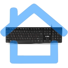 Клавиатура Sven KB-S305 черная USB
