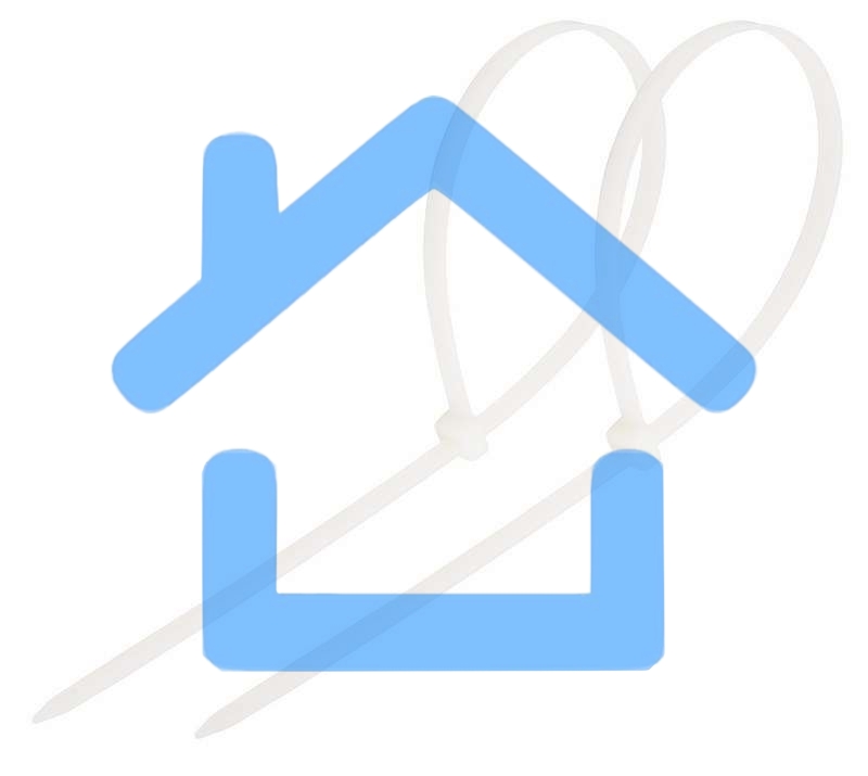 Хомут кабельный 4.8х350 нейл. бел. (уп.100шт) Rexant 07-0350