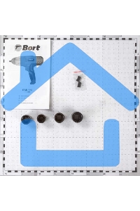 Гайковерт Bort BSR-550проводной 93723880 550 Вт, 350 Нм, 3500 об/мин, 2.5 кг