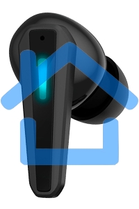 Наушники с микрофоном A4Tech Bloody M70 черный/синий вкладыши BT в ушной раковине (M70 BLACK+BLUE)