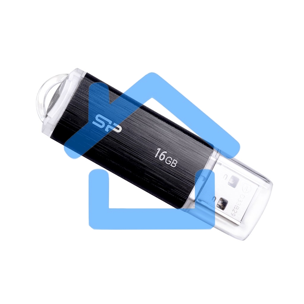 Флешка USB R/W 16Gb Ultima U02 SP016GbUF2U02V1K USB2.0 черный