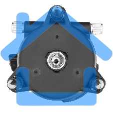 Лазерный уровень CRL-30R, 30 м, красный луч, батарейки, резьба 5/8