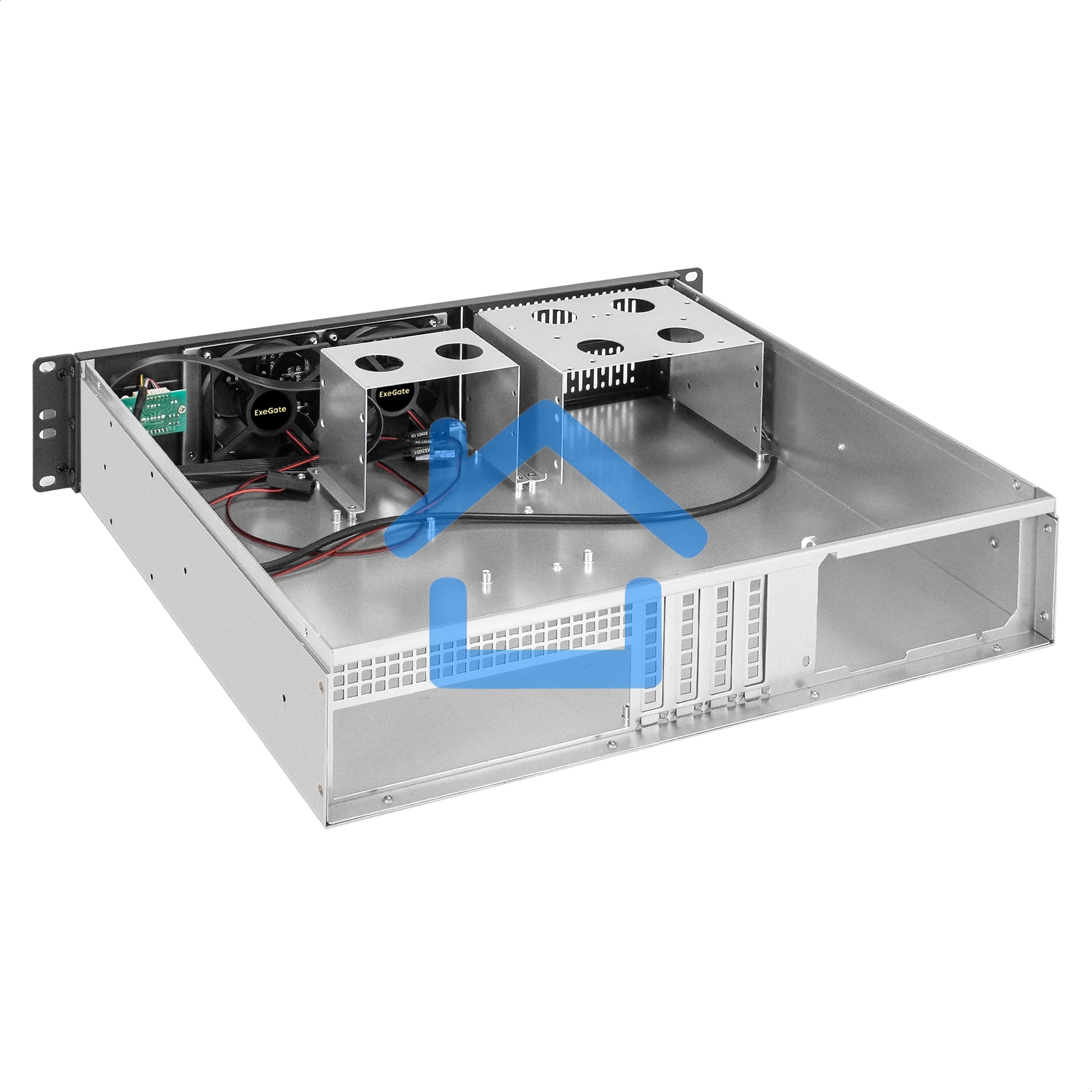 Серверный корпус ExeGate Pro 2U400-02 (RM 19