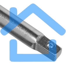 Вороток Г-образный, 150*40 мм, квадрат 1/4