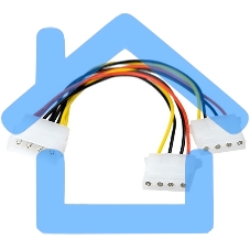 Разветвитель питания IDE-устройств Molex (IDE) в 2*Molex (IDE), 15см ExeGate